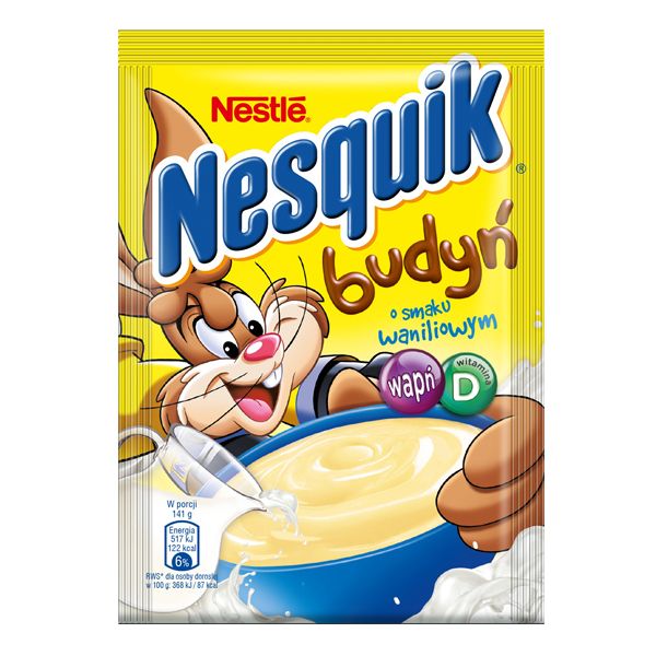 Nowości spożywcze, październik 2014: budyń waniliowy - Nesquik
