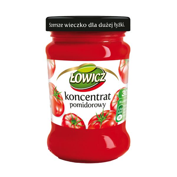 Nowości spożywcze, październik 2014: koncentrat pomidorowy - Łowicz
