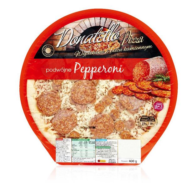 Nowości spożywcze, październik 2014: pizza Donatello - Biedronka