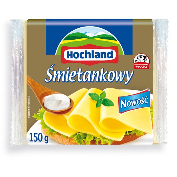 Nowości spożywcze, październik 2014: serek śmietankowy - Hochland