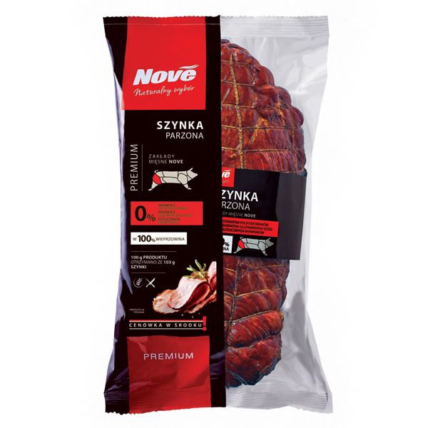 Nowości spożywcze, październik 2014: szynka parzona - Nove Premium
