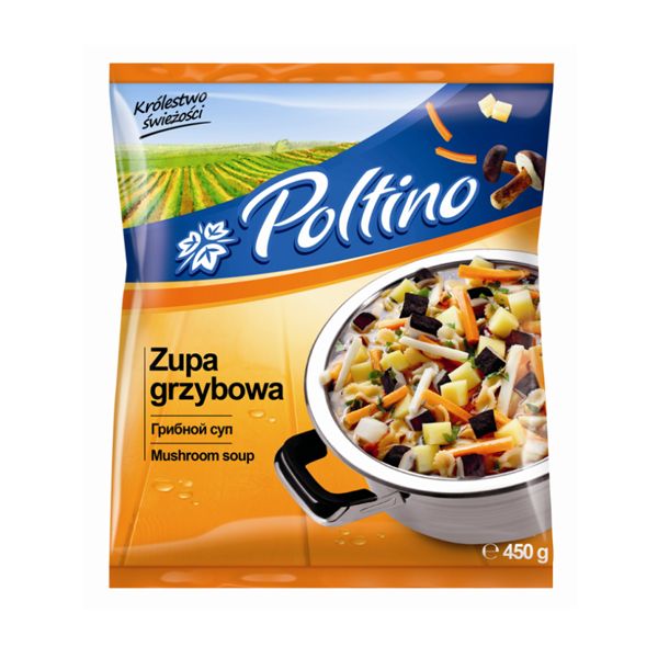 Nowości spożywcze, październik 2014: zupa grzybowa - Poltino