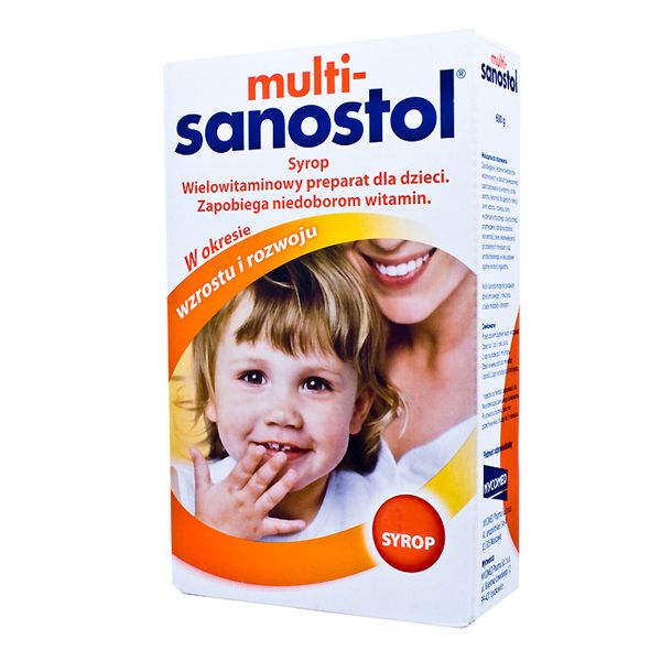 Syrop dla dzieci, Multi Sanostol, cena ok. 22 zł