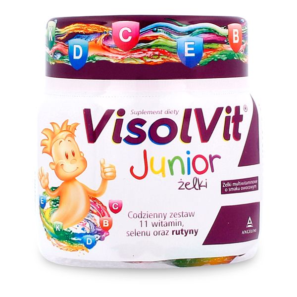 Żelki dla dzieci, Visolvit junior, cena ok. 16 zł