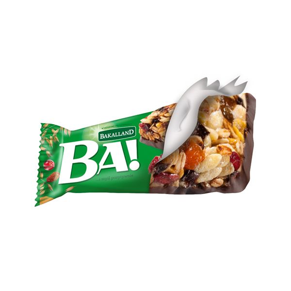 Batonik zbożowy, Bakalland, cena ok. 2,5 zł