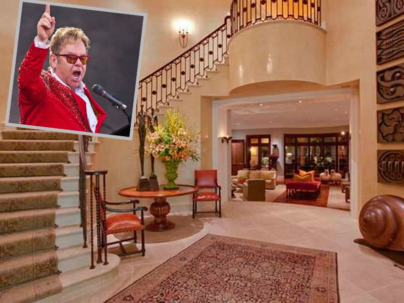dom eltona johna, jak mieszka elton john