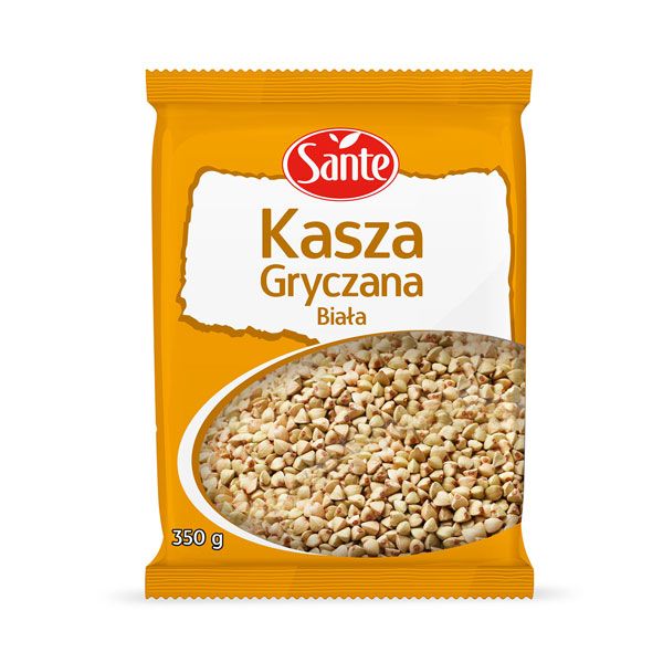 Nowości spożywcze, wrzesień 2014: kasza gryczana biała, Sante
