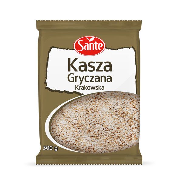 Nowości spożywcze, wrzesień 2014: kasza gryczana krakowska, Sante