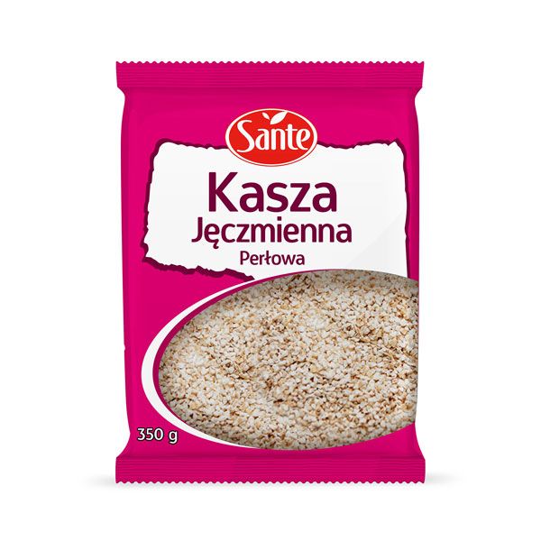Nowości spożywcze, wrzesień 2014: kasza jęczmienna perłowa, Sante