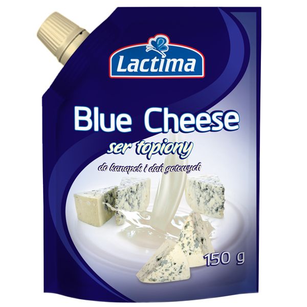 Nowości spożywcze, wrzesień 2014: ser topiony Lactima Blue Cheese