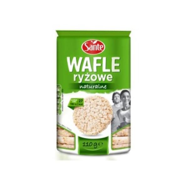 Nowości spożywcze, wrzesień 2014: wafle ryżowe, Sante
