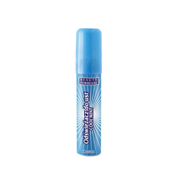 Odświeżać do ust Beauty Formulas Cool Mint, cena ok. 8 zł (opakowanie 25 ml)