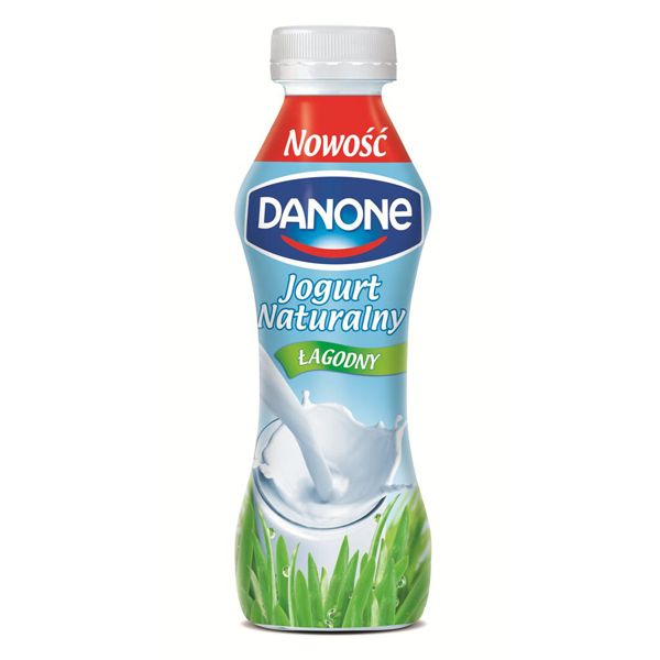 Jogurt naturalny, Danone, cena ok. 2,5 zł