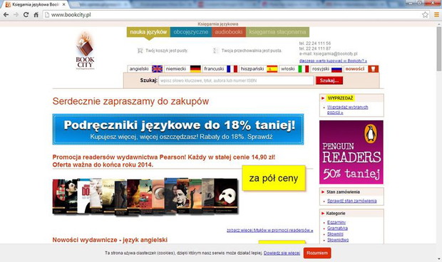 Księgarnia internetowa Bookcity