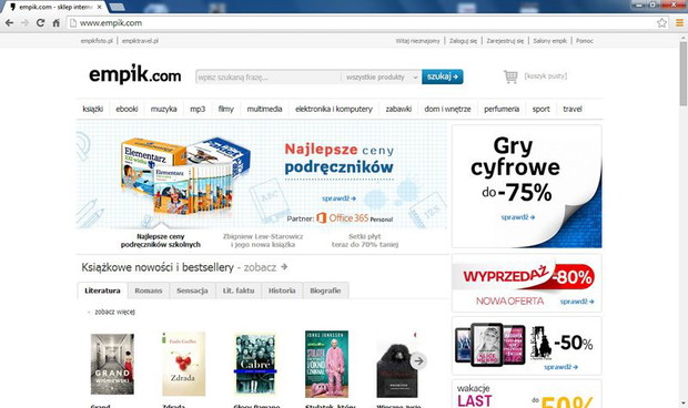 Księgarnia internetowa Empik