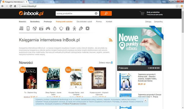 Księgarnia internetowa InBook