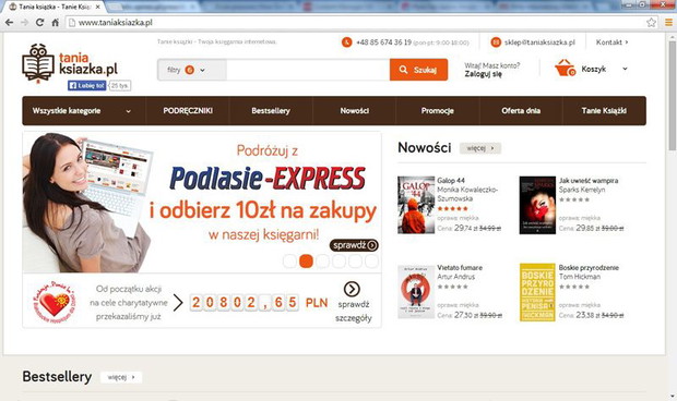 Księgarnia internetowa Taniaksiazka