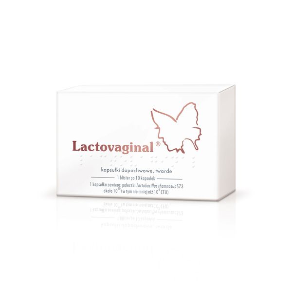 Lactovaginal, cena ok. 23 zł (opakowanie 10 kapsułek)