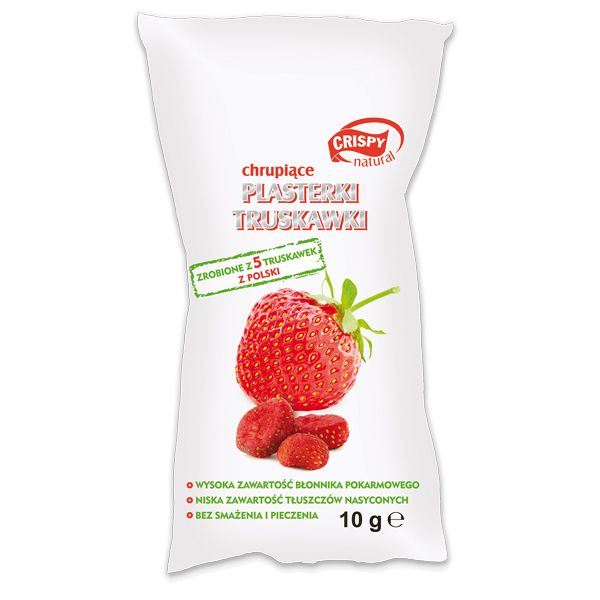 Suszone truskawki, Crispy Natural, cena ok. 2,5 zł