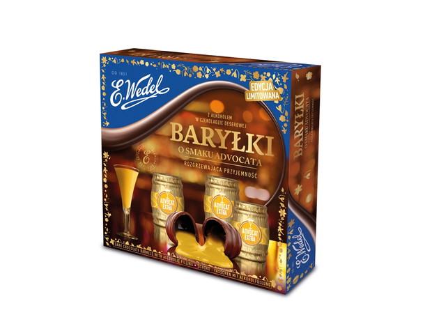 Baryłki z adwokatem, Wedel - cena ok. 15 zł