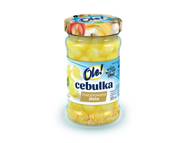 Cebulka marynowana złota, Ole!