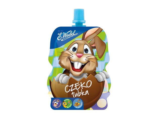 Czekotubka wielkanocna, Wedel - cena ok. 2 zł