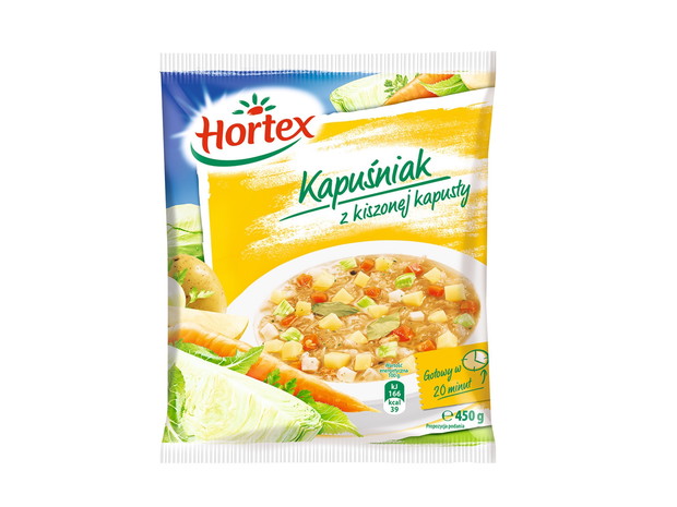 Kapuśniak z kiszonej kapusty, Hortex