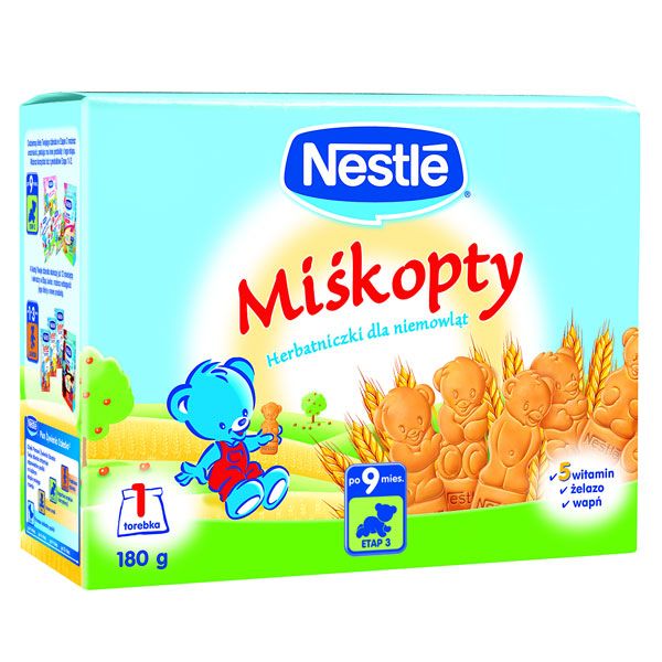 Miśkopty, Nestle, cena ok. 12 zł