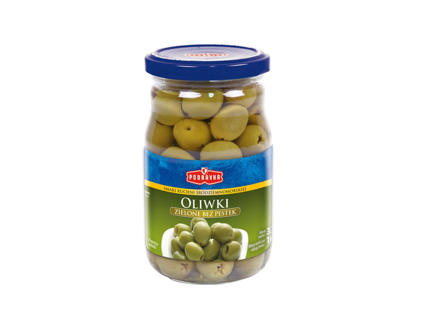Oliwki zielone bez pestek, Podravka - cena ok. 7 zł
