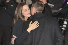 Brad Pitt i Marion Cotillard na premierze filmu Sprzymierzeni w Londynie