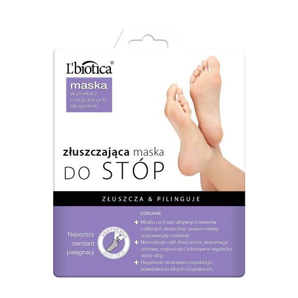 Maseczka złuszczająca do stóp L