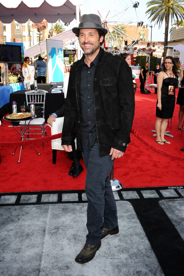 Patrick Dempsey w kapeluszu