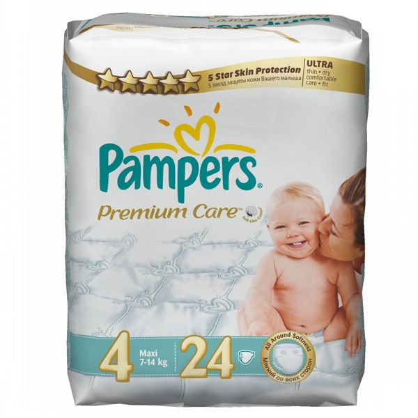 Pieluszki Pampers Premium Care, cena ok. 30 zł