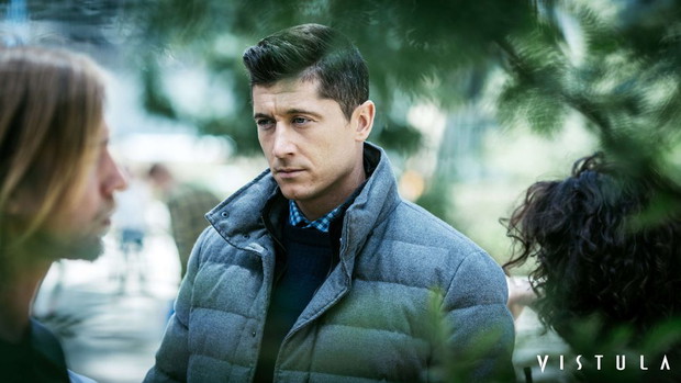 Robert Lewandowski - backstage sesji dla Vistula