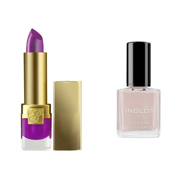 Szminka YSL, cena 115 zł i lakier do paznokci Inglot, cena 21 zł