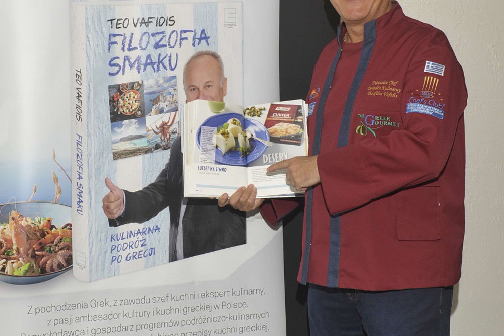 Promocja książki "Filozofia smaku" Teo Vafidisa