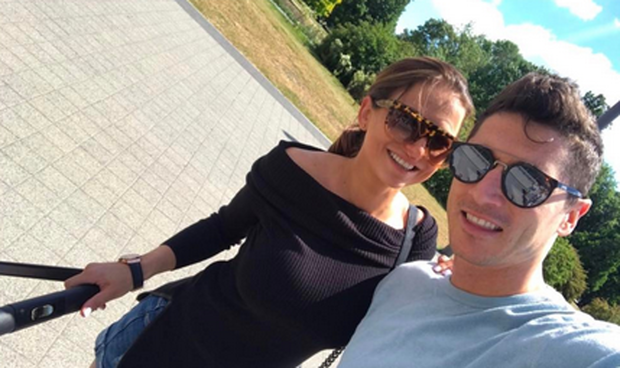 Robert Lewandowski, Anna Lewandowska, Klara Lewandowska