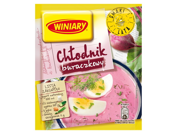 Chłodnik buraczkowy WINIARY - cena ok. 1.80 zł