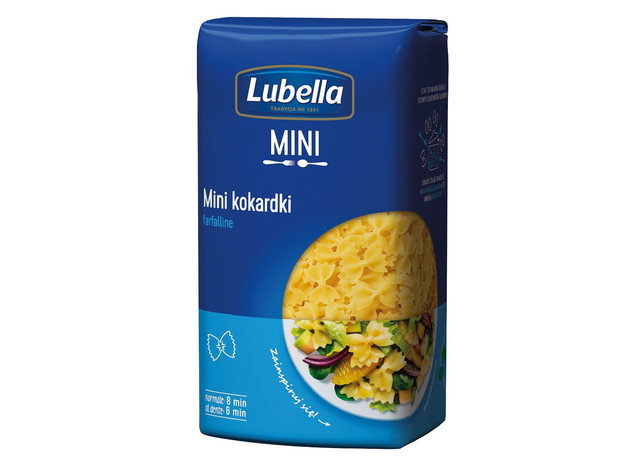 Makaron Lubella minikokardki - cena ok. 3.70 zł