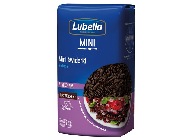 Makaron Lubella miniświderki z kakao - cena ok. 3.70 zł