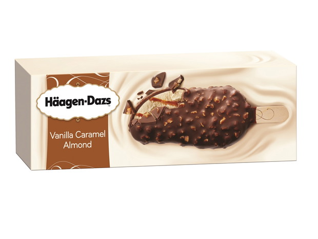 Nowe lody Haagen-Dazs wanilia&karmel&migdały