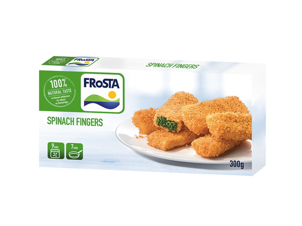 Paluszki szpinakowe, FROSTA
