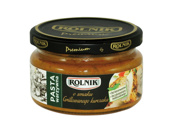 Pasta Rolnik, grillowany kurczak