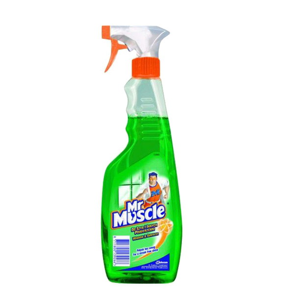 Płyny do mycia szyb: Mr. Muscle z rozpylaczem, 500 ml, ok. 3,50 zł, rossnet