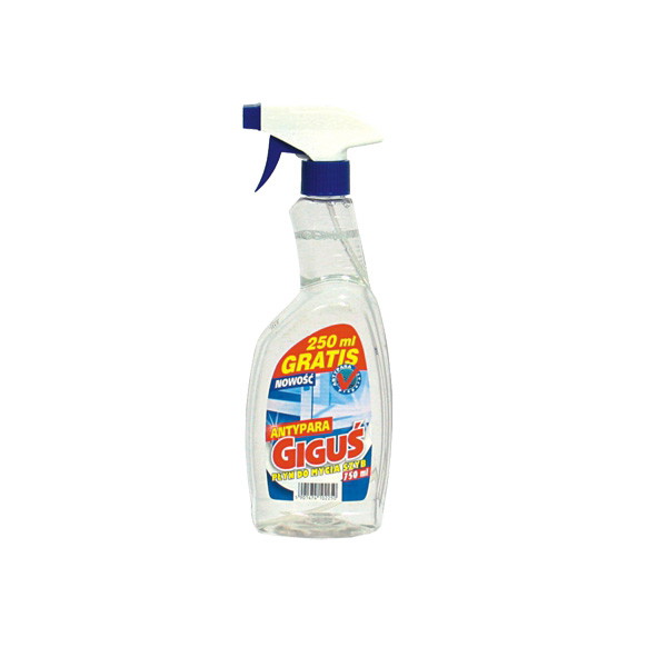 Płyny do mycia szyb: Płyn do szyb Giguś antypara, 750 ml, ok. 4 zł, superkoszyk
