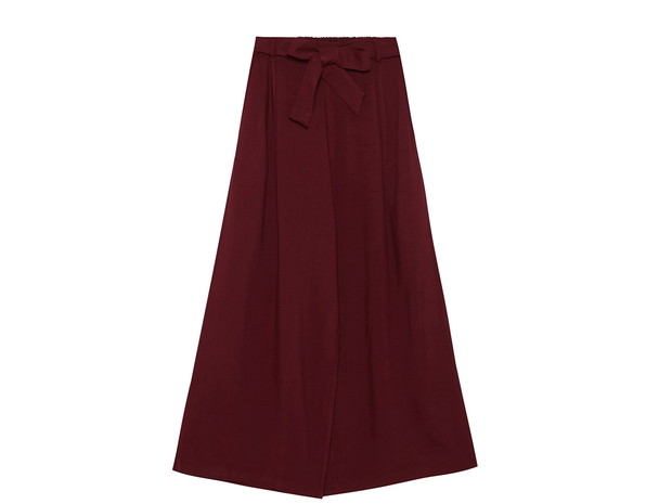 Spodnie culotte z paskiem Pull&Bear, cena, pk. 89 zł