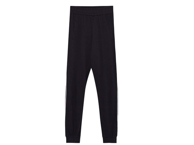 Spodnie dresowe czarne pull&Bear, cena, ok. 69 zł