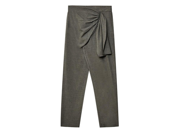 Spodnie z drapowaniem Pull&Bear, cena, ok. 139 zł
