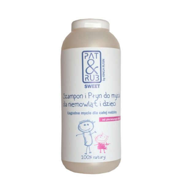 Szampon i Płyn do mycia dla niemowląt, Pat&Rub, cena ok. 45 zł/200ml