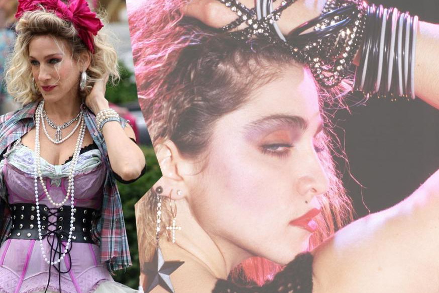 Madonna, Sarah Jessica Parker, lata 80.